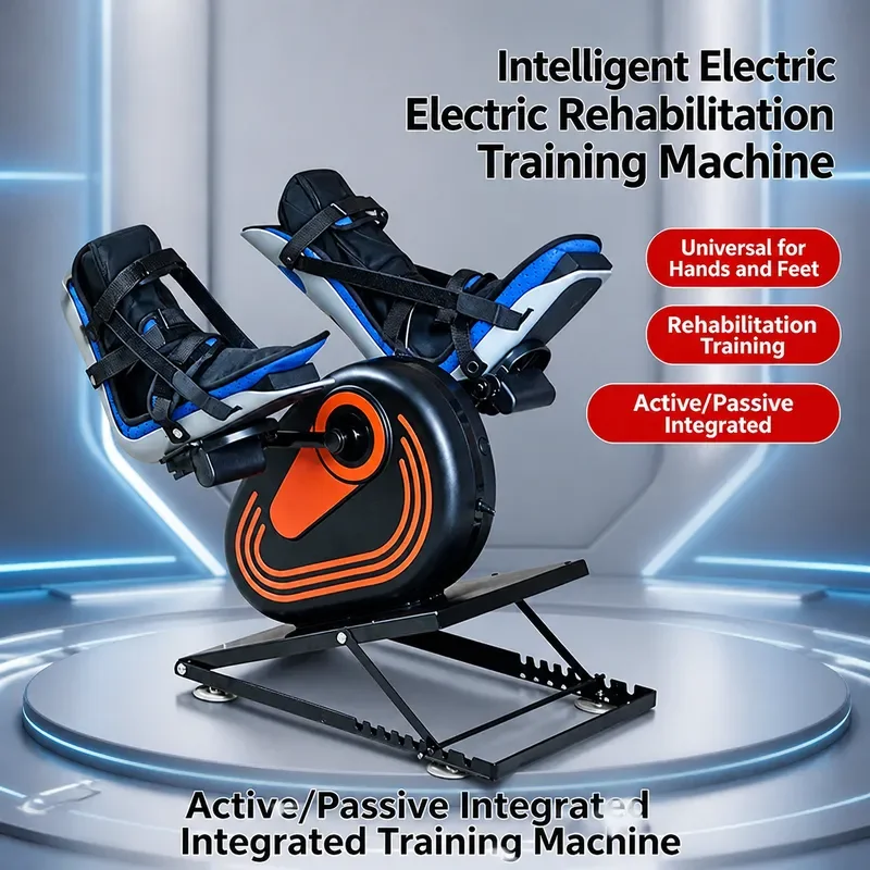 Electric Rehabilitation Bike for Stroke Recovery Adjustable Pedal Exerciser for Upper and Lower Limb Arm and Leg Physical