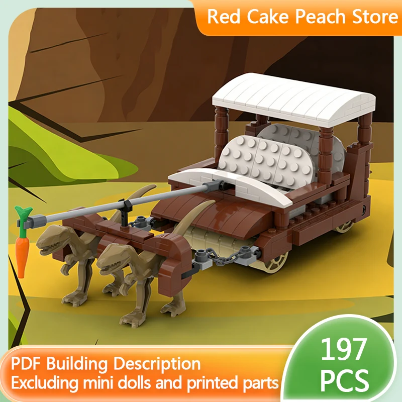 

Конструктор City Street View: Модульный набор «Динозавр и автомобиль» (Модель MOC) – развивающая игрушка для детей, идеальный подарок на праздник