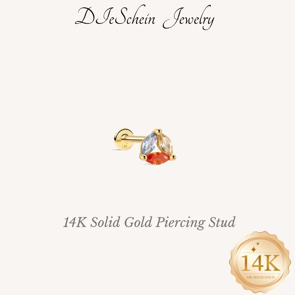 dieschein-1pc-orecchini-a-perno-con-fondo-piatto-colorati-in-oro-massiccio-14k-per-donna-orecchini-impermeabili-per-piercing-gioielli-di-lusso