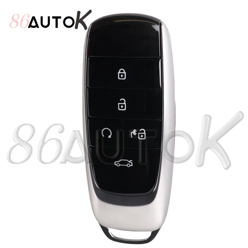 Keyless Go Car Smart Remote Key 4A Chip 433MHZ for GAC Motor for Trumpchi Aion Y Aion S AION V IA5 Intelligent Auto Remote Key