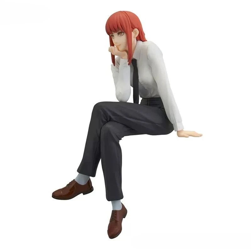 Figuren-Set „Chainsaw Man“, Makima, Anime-Figur, 14 cm, Noodle-Stopper-Modell, Spielzeug für Mädchen, Geburtstagsgeschenke, Dropshipping, schneller Versand. – Detail 2