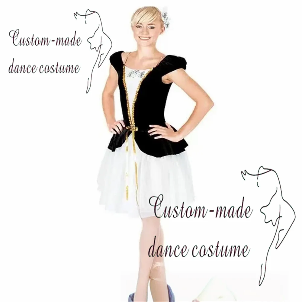 

Женское романтическое балетное танцевальное платье для девочек, юбка-пачка, конкурсный балетный танцевальный костюм для выступлений