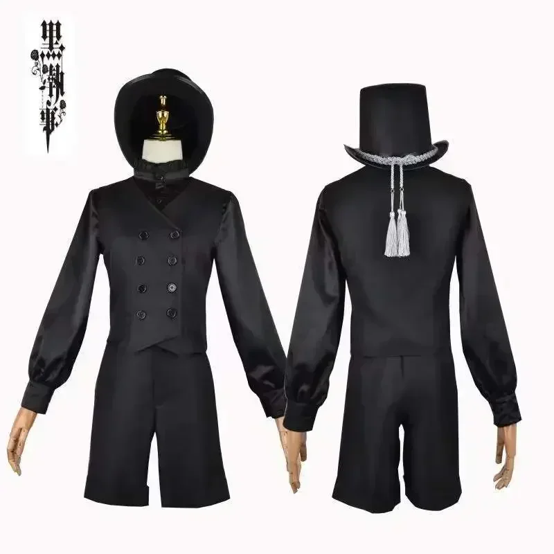 Disfraz de Anime Black Butler Ciel Phantomhive para mujer, uniforme de fiesta de carnaval, vestido de 15 Aniversario