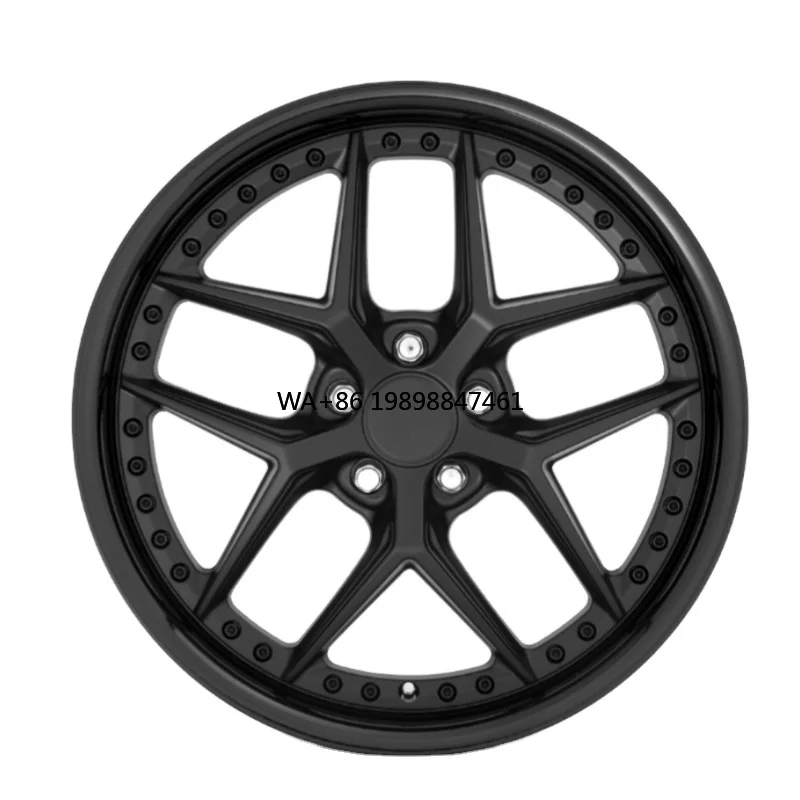 Gallop Forged Wheel 19x8.5 Et+15 5x114.3 Cb56.1 One-piece Gloss Black Racing New Aftermarket Wheel WRX Legacy BRZ
