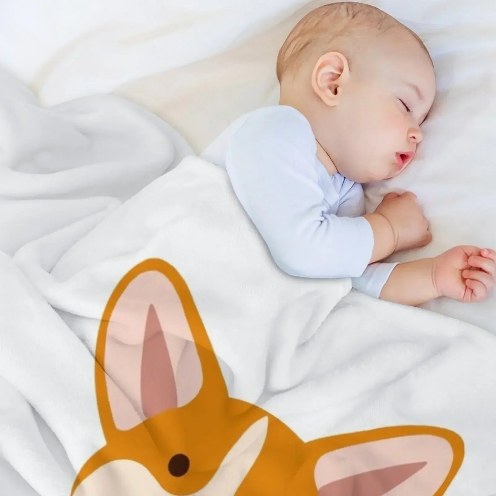 Bucknell Corgi Throw Blanket Vintage Blankets For Baby For Baby Blankets