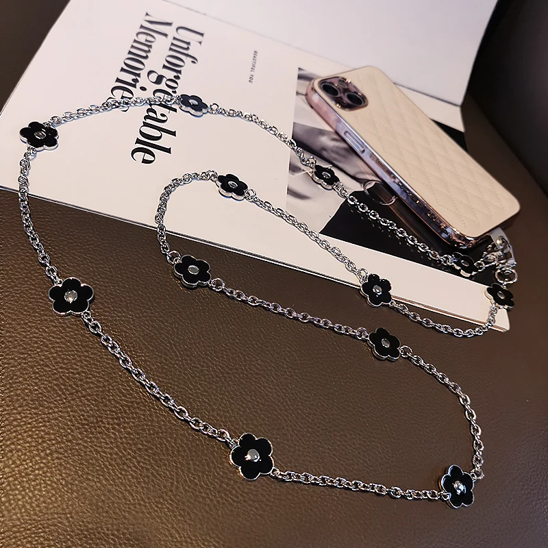 

Crossbody Chain Long Diagonal Shoulder Pendant Mobile Phone Lanyard To Create and Disassemble and Short Dual-use Anti-lost Sling