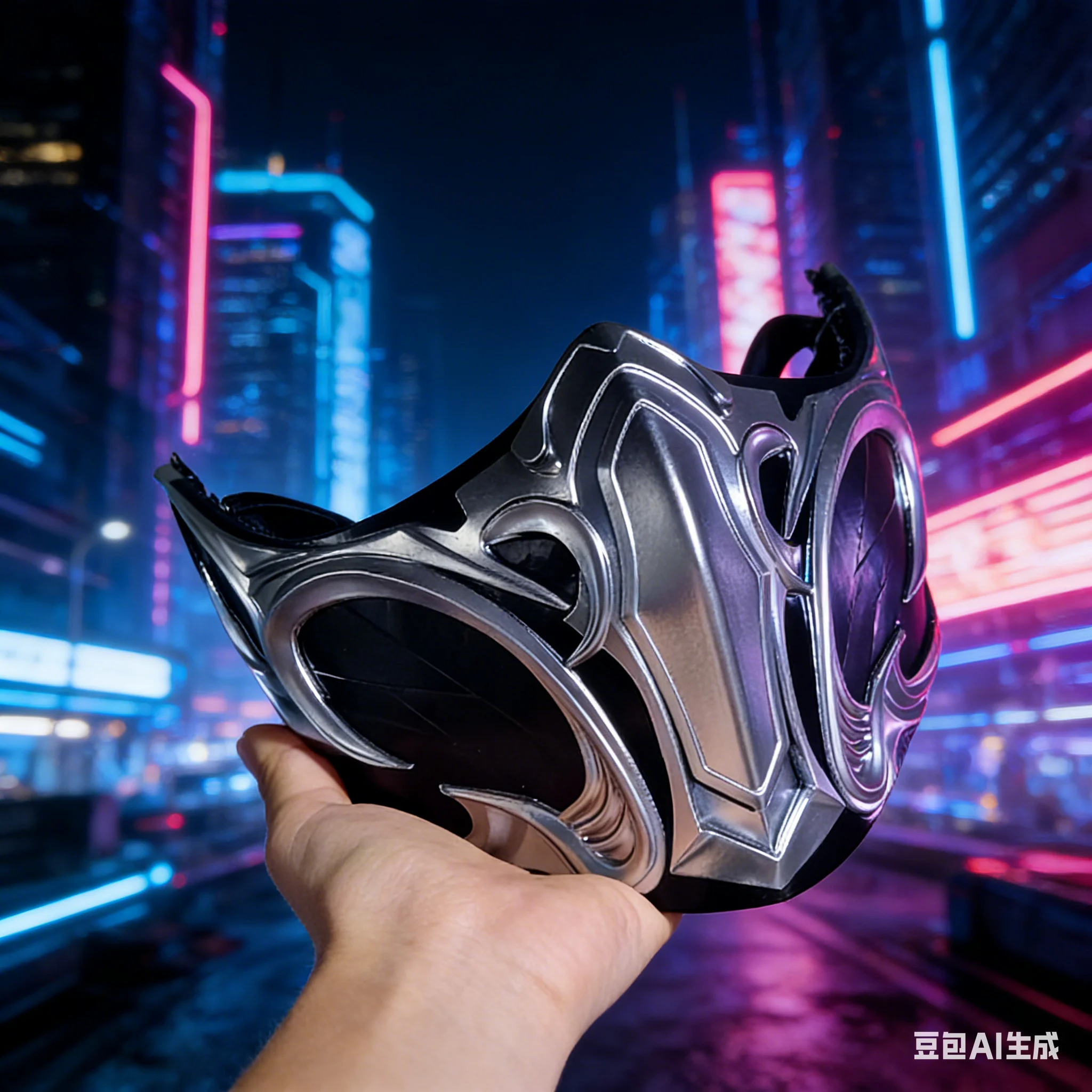 Máscara de Cosplay de Sub-Zero de Mortal Kombat para Adultos, Máscara Facial de FRP para Halloween, Carnaval, Juego de Rol, Personaje de Anime