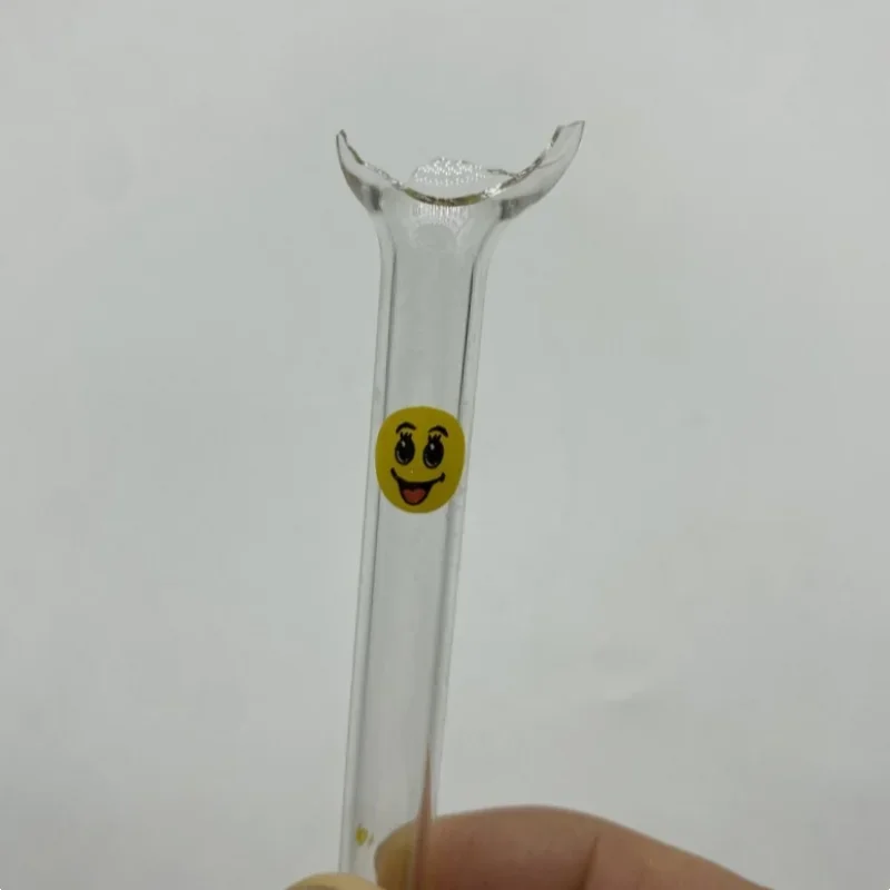 

2PCS Whole Reusable GLaSs sTrAwS Borosilicate Juice Straw Cocktail Smoothies Tea Coffee Juice Heat-resistant Acrylic cups Altar