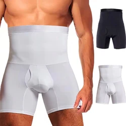Men Body Shaper Tummy Control Compression Shorts Belly Slimming Shapewear Abdomen Reducer Panties Fitness Boxer Pants Underwear