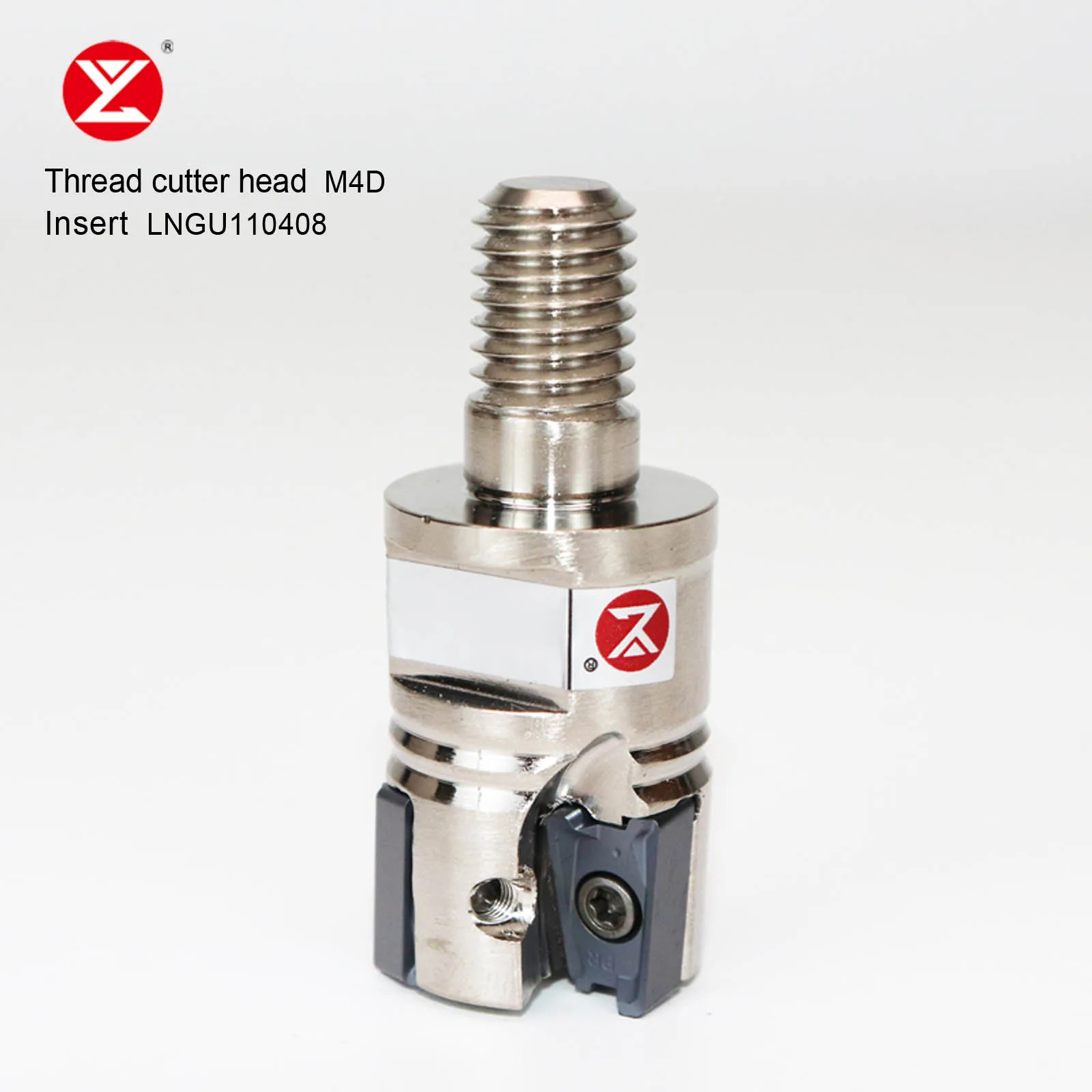 CNC Modular Type Screwed Connection Milling Cutter Head M4D Thread Locking Tooth Type Cutter Head Fit Insert LNGU110408 42CrMo