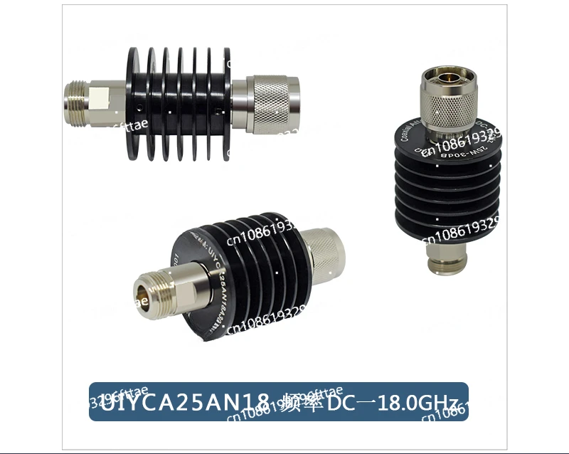 Coaxial Attenuator SMA/N Connector Power 25/30W RF Signal Attenuator