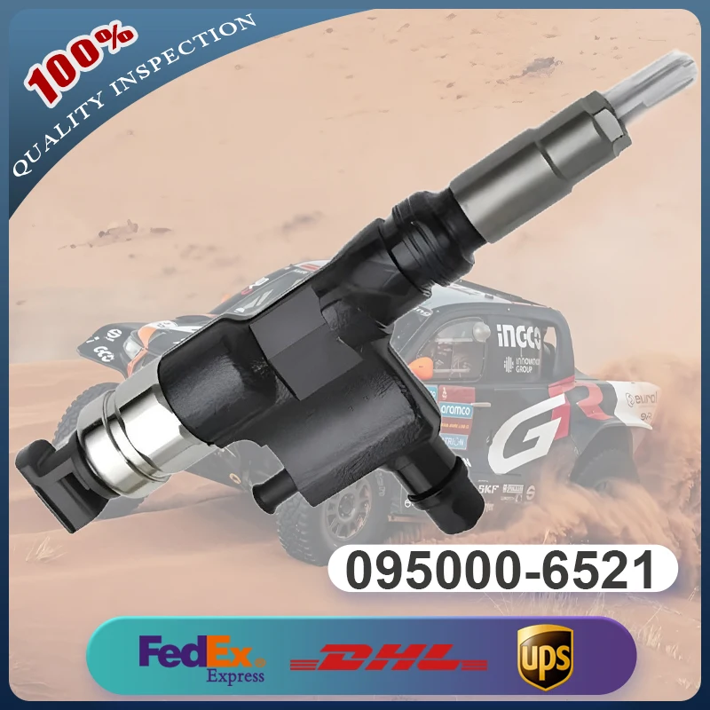 

Fuel Injector 095000-6521 23670-79026 23670-79027 23670-E0091 for Hino Engine N04C N04C-TF N04C-TQ Toyota Dyna Toyoace Truck