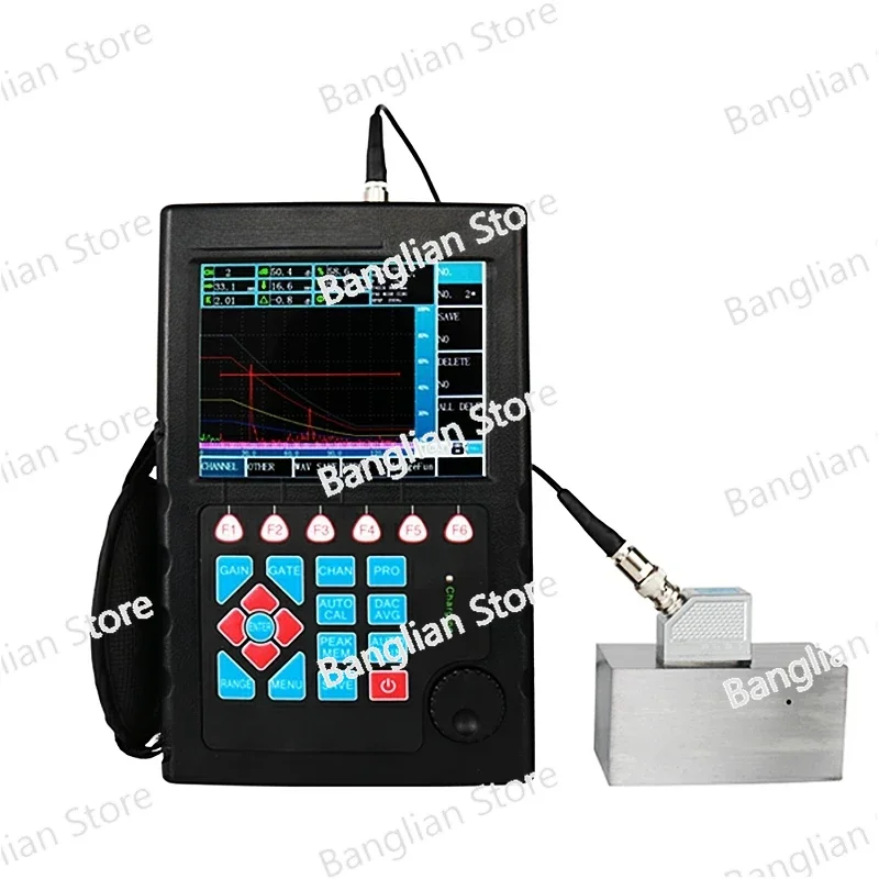 

Portable Digital Ultrasonic Flaw Detector NDT Equipment Testing Machine Metal 0~10000mm