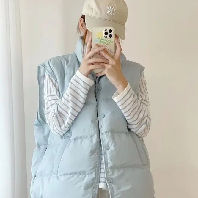 2026 Autumn and Winter Women's Down Vest Windproof White Duck Down Vest