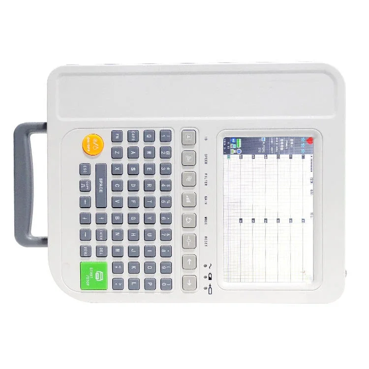 SY-H022 Ecg 12 channel machine for Surgical operating room Medical 4.3.9 12 channel ecg machine price