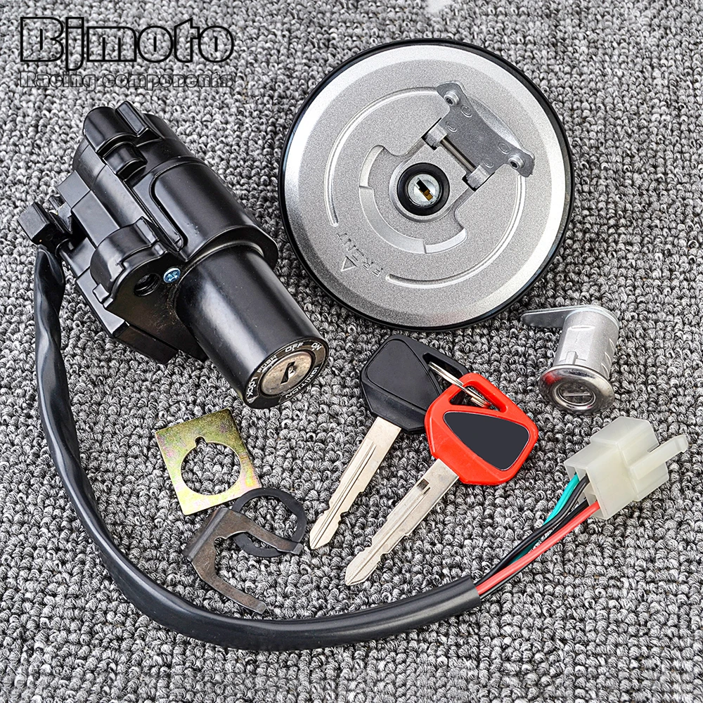 Tapa de combustible, interruptor de encendido, cerradura de asiento para Honda CB600F CB600F2Y CB250 Hornet 250 35010-KEA-J50 35010-KEA-J00 35010-KEA-740