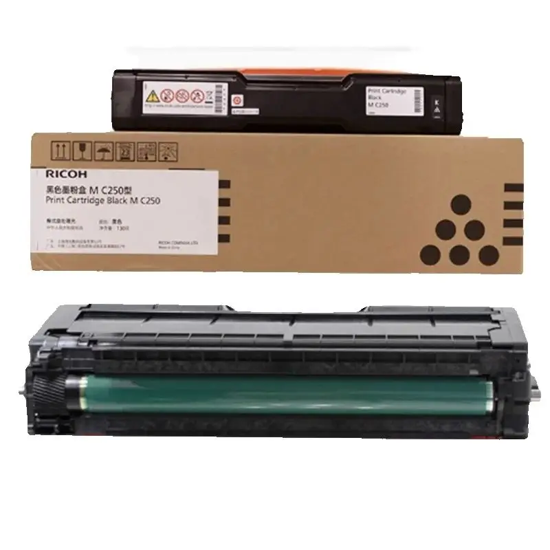2,300-Pages Original Type M C250 Toner Cartridge For Ricoh PC300W MC250FWB Drum Unit