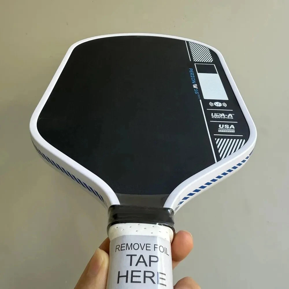 USAPA Approved PRO IV 16MM Pickleball Paddles T700 Carbon Fiber Increased Power Feel Fully Encased Sweet Spot