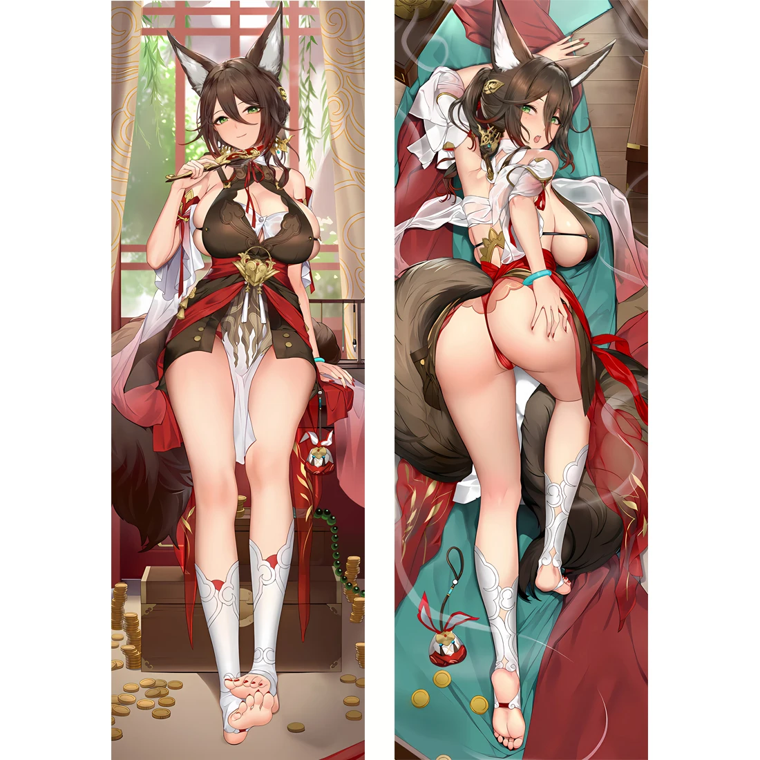 

Anime Dakimakura Customized Life Size Pillowcases Peachskin/2WAY Otaku Pillow Case Cushion Cover