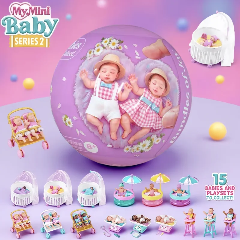 

2026 NEW ZURU Mysterious Box Baby Ball Second Generation Mini Brands Blind Box HBaby Ball Miniature Dollhouse Gift for Kid Toys