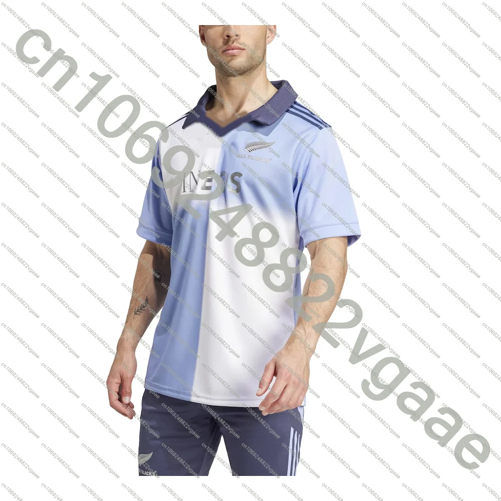 

2025 Rugby Jersey Clothes Men Kids Children Male Boys Gift T Shirt Team Sportswear Tee Teenager Home Train Top All Blacks Polo