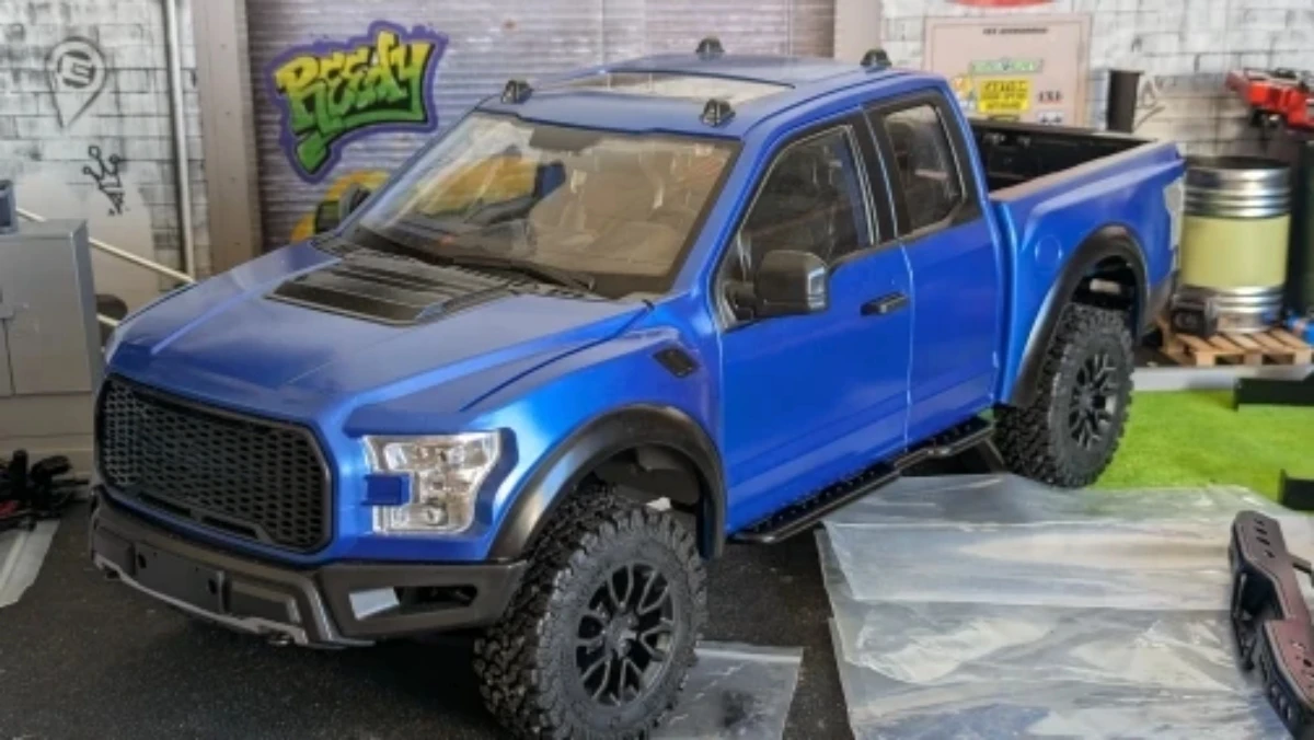 

Metal Bumper/Pedals/Roll Cage fit JDM F-150 Raptor pick-up for 1/10 scale RC Car part