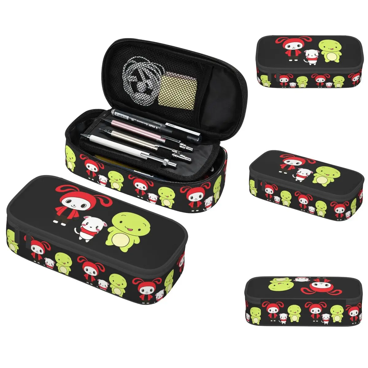 مقلمة Jj Mikey Maizen لهدايا الأطفال، صندوق أقلام رصاص، حقيبة أقلام رصاص، لوازم القرطاسية، حقيبة حامل القلم