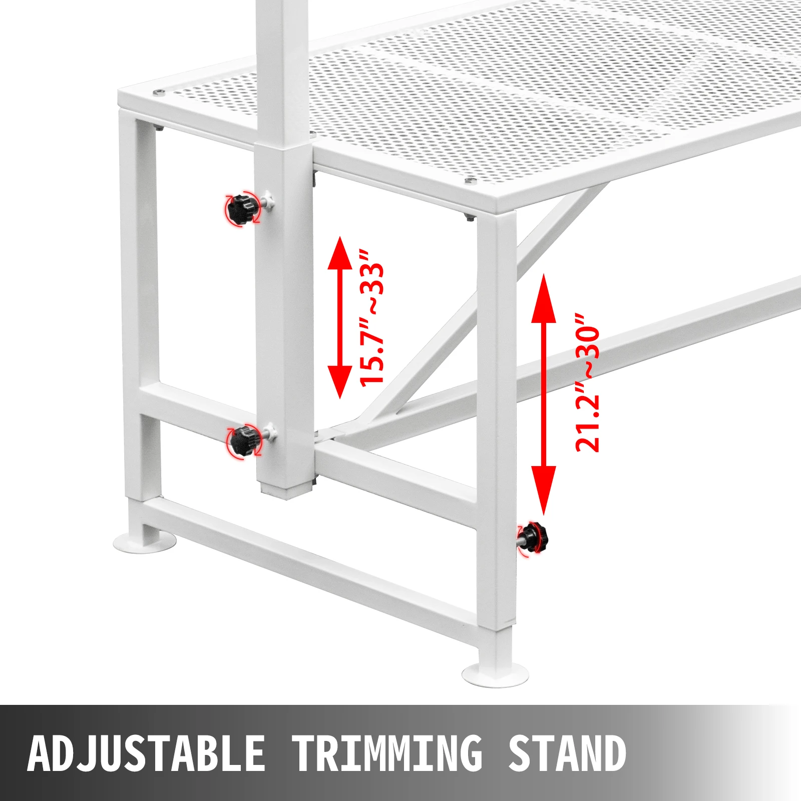 VEVOR Livestock Stand 51x23 inches Trimming Stand with Straight Head Piece