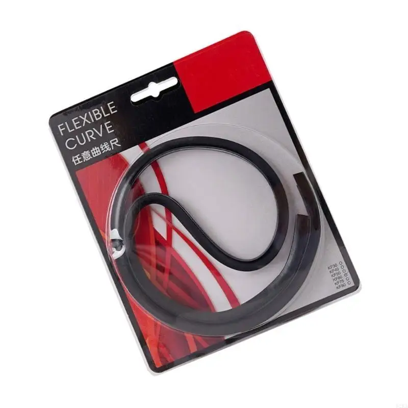 62KA Đường cong linh hoạt Thước đo có thể uốn cong thước đo Linh hoạt Vẽ các thước đo 30cm/40cm/50cm/60cm/75cm/90cm để vẽ