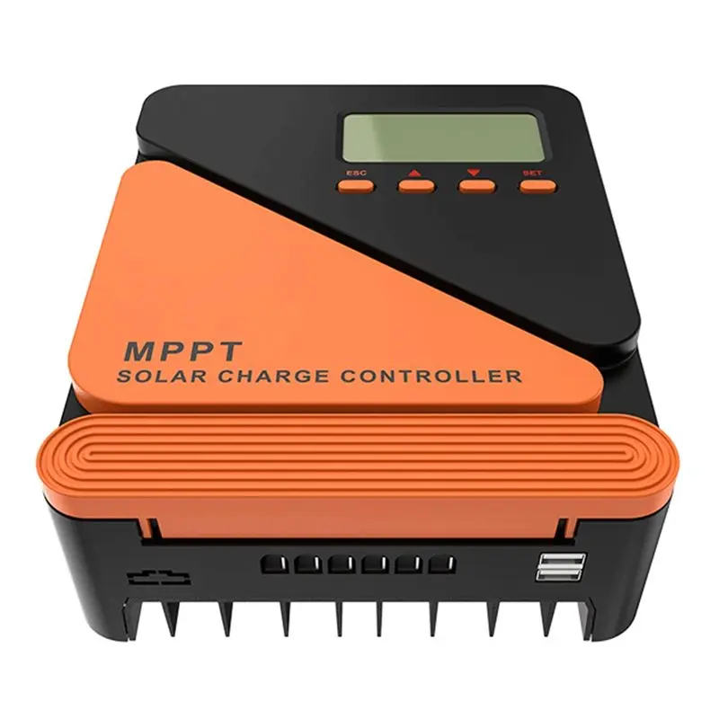 WCS-MPPT Charge Controller 40A Controller 18V-100V Solar Panels 12V 24V PV Regulator For Lead-Acid/Lithium