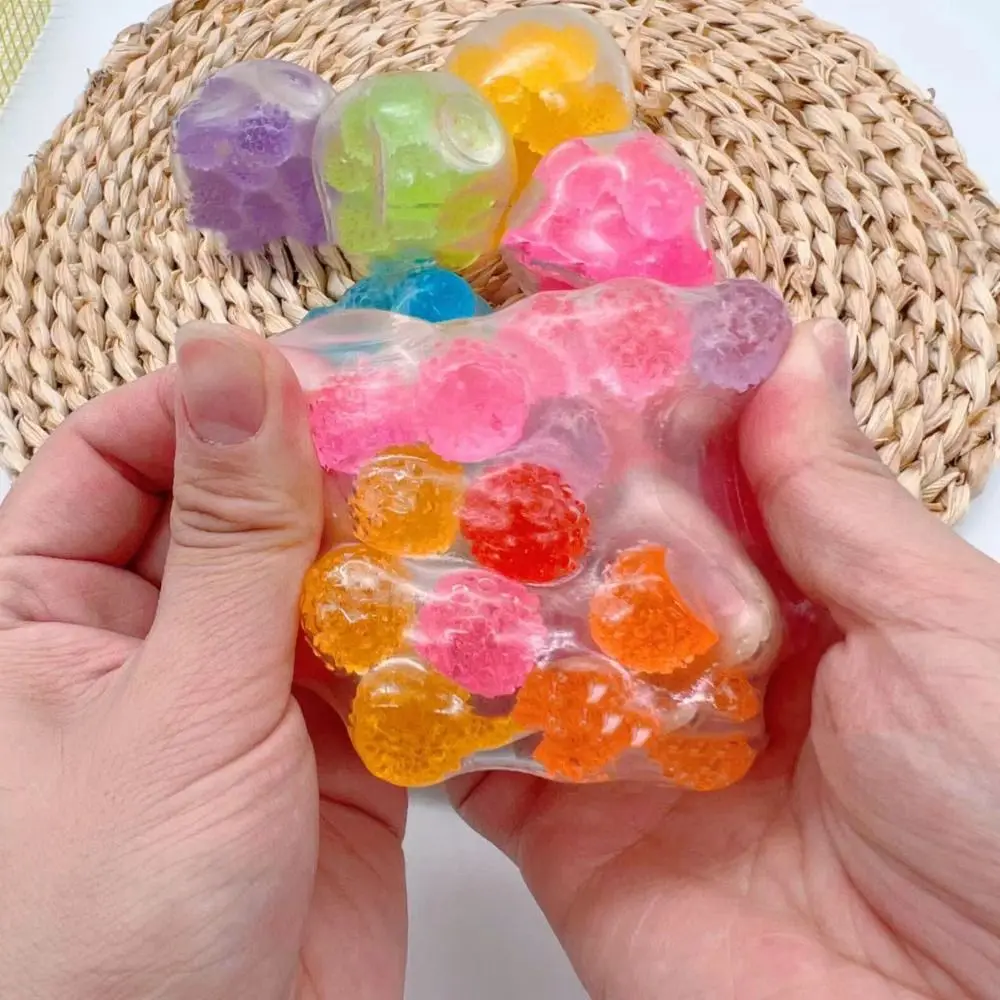 Chaîne de disque de perles, perle collante à montée lente, petite tortue, Super douce, à rebond lent, jouet à presser, perles créatives colorées