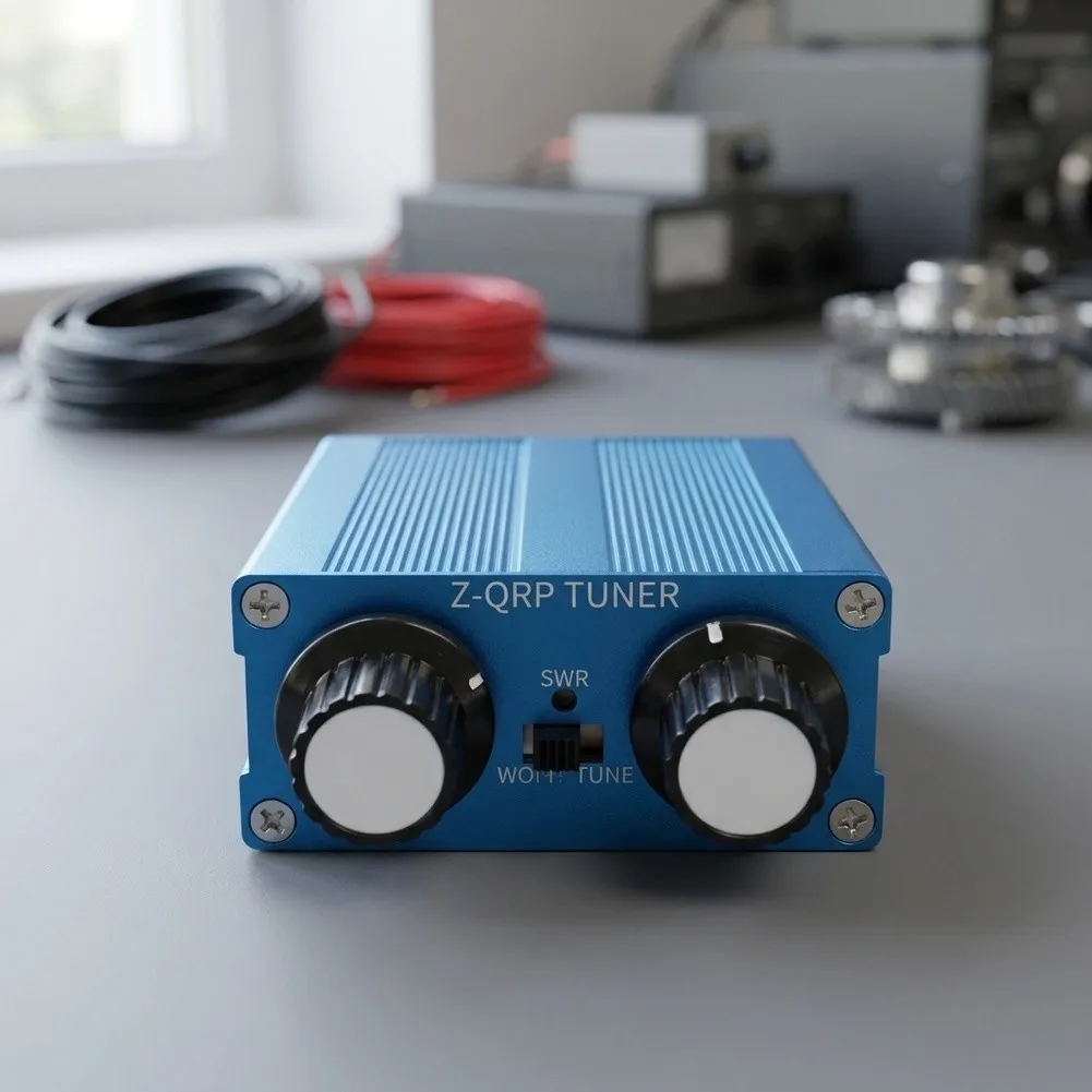 Compact Z-Match=Antenna Tuner 3-28MHz 5W Continuous 10W Peak For QRP Radio 25-2500 Ohm Matching BNC Connector