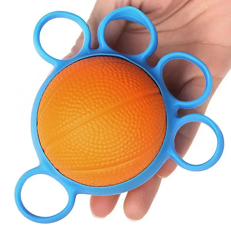 Finger Grip Ball Massage Rehabilitation Training Fitness Arm Exercise Muscle Relex Recovery For Elderly Exercise