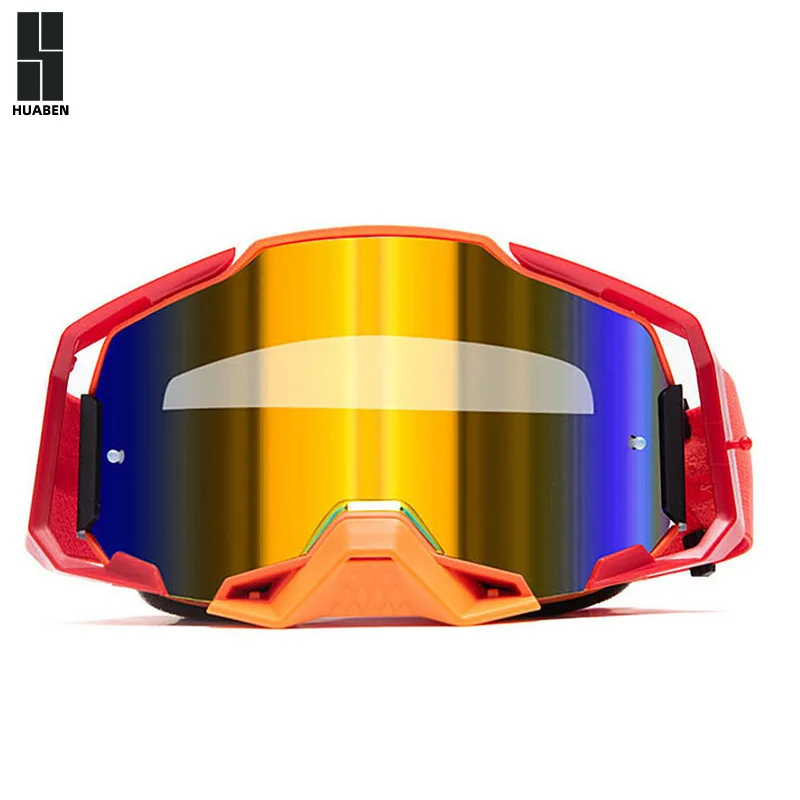 Windproof goggles for off-road motorcycles, quick-release lens, 100% cycling goggles