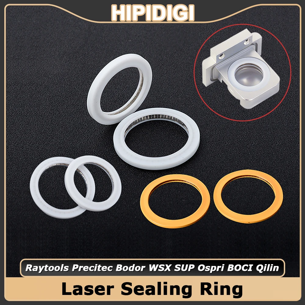 Laser Sealing Ring for Protective Windows Spring Seal Raytools Precitec Bodor SUP WSX Ospri BOCI Qinlin Cutting Welding Lens