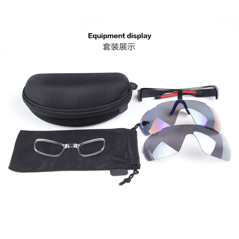 OBAOLAY Sports Eyewear optical myopia frame Custom logo Night Vision bicycle glasses Driving Glasses Anti-glare Sunglasses