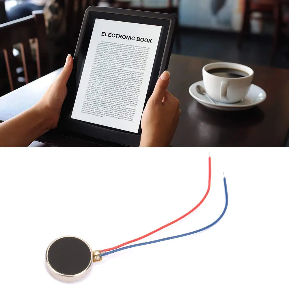 Mini motores de vibración de 10mm x 3mm, DC 3V, 12000rpm, botón plano tipo moneda, Micro DC, Motor vibratorio para buscapersonas de teléfono móvil T