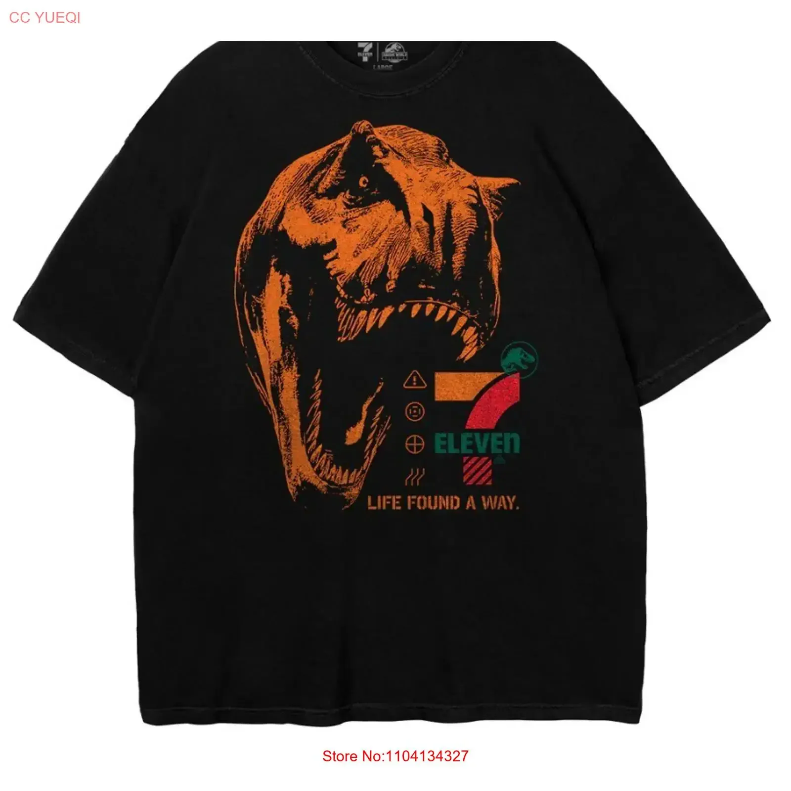 Jurassic World Rebirth Spinosaurus Defend Territory T Shirt vintage Washed Slightly graphic designer clothes homme Unisex