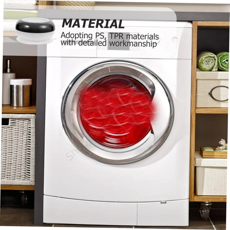 4Pcs Anti Vibration Washer Support Washing Machine Feet Pads Universal Washing Machine Anti-Skid Roller Kit Lifting Foot Base