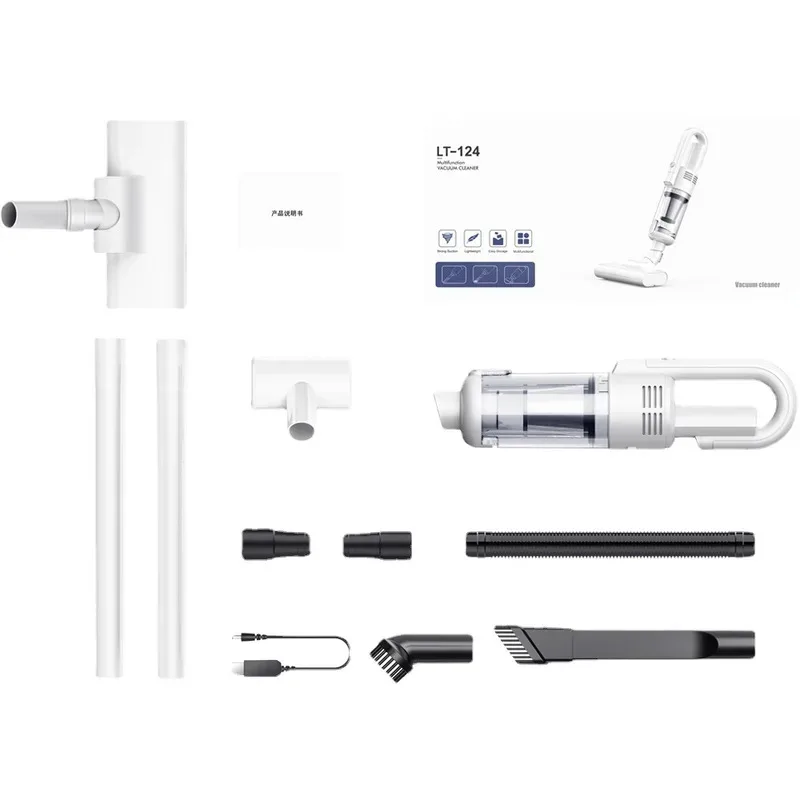 New Multifunction Home-appliance 19000Pa Cleaning Machine Powerful Wireless Car Vacuum Cleaner Metal Strainer Portable Handheld