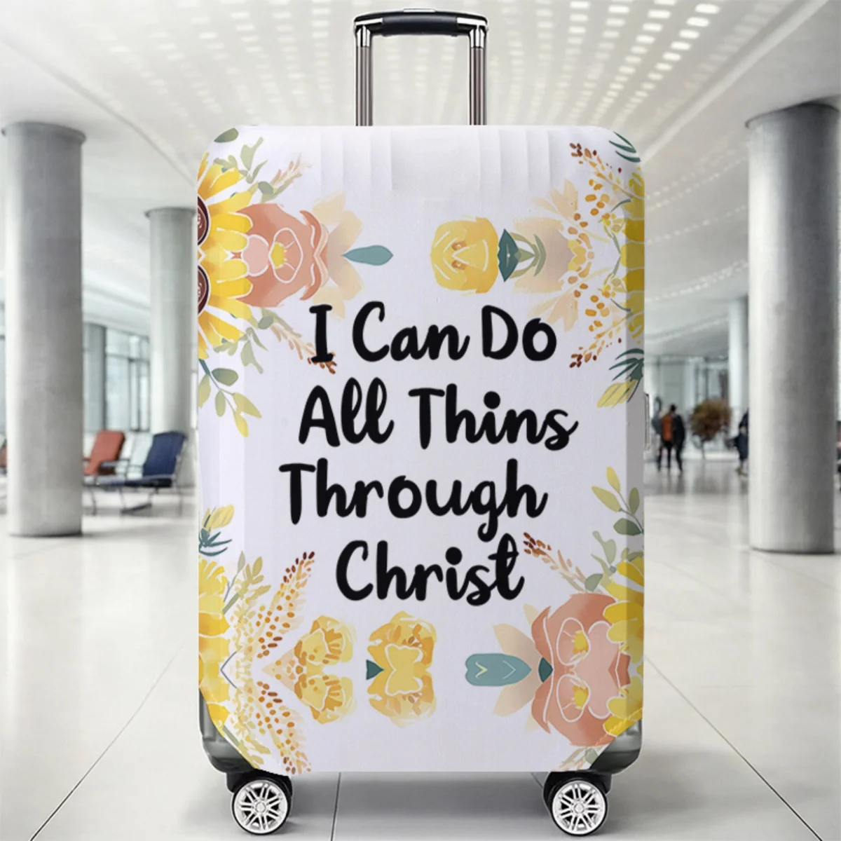 

Luggage Protective Cover With Cartoon Print