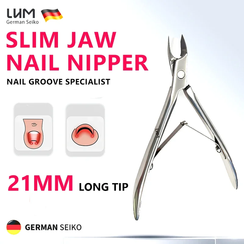 

Cuticle Trimmer Cuticle Nippers, Professional Stainless Steel Cuticle Cutter Cuticle Clippers Cuticle Remover, Pedicure Manicure