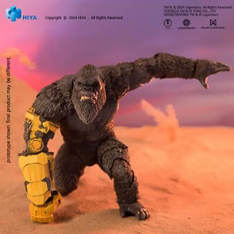 HIYA Originele EXQUISITE BASIC Rise of The Empire King Kong Mechanische Handschoen Anime Actiefiguren Speelgoed voor Jongens Kerstcadeau