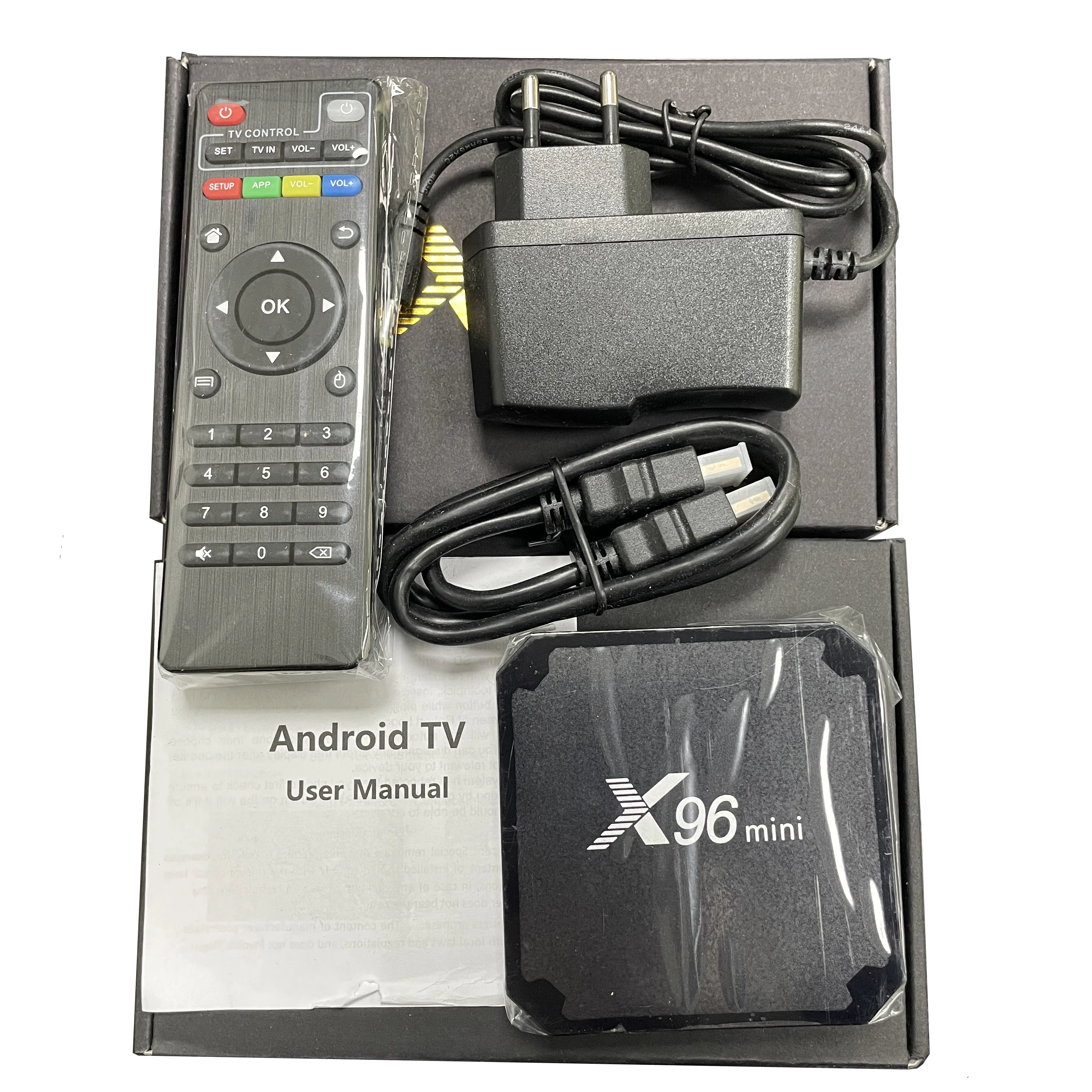 4pcs/lot In Stock X96 mini Smart TV BOX Android 9.0  Amlogic S905W Quad Core 4K 30tps 2.4g Wifi X96 mi box Set-Top Box 24h Send