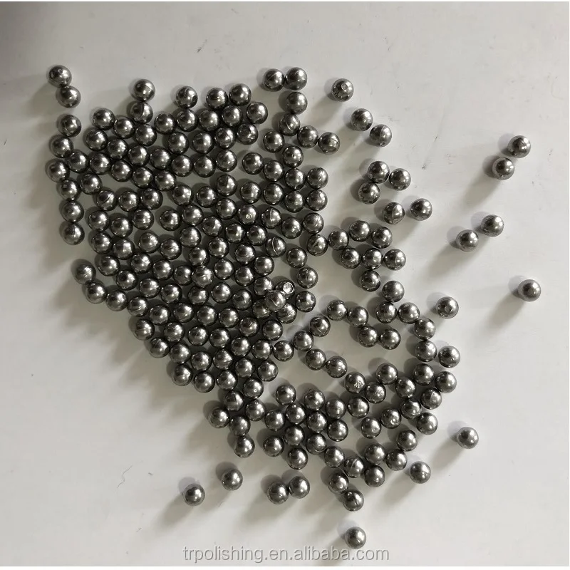 Brand Zero Wear Rate Stainless Steel Satellite Shape Tumbler Media (SSP Model) Grade for Fine Polishing Workpieces