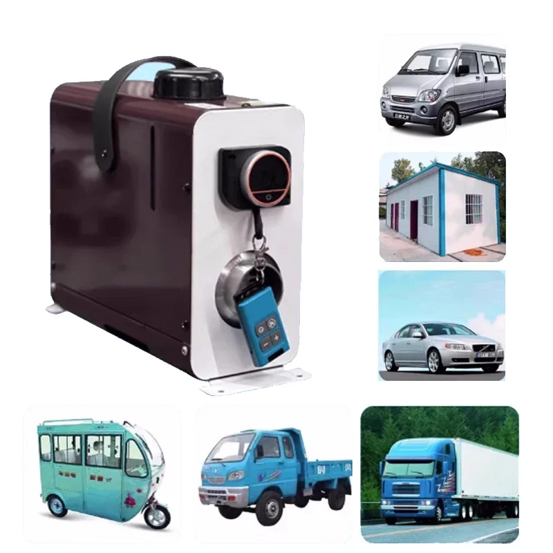 12V Mini Van Parking Heater Diesel Heater Automatic Constant Temperature Electric Vehicle Diesel Heater Integrated Machine