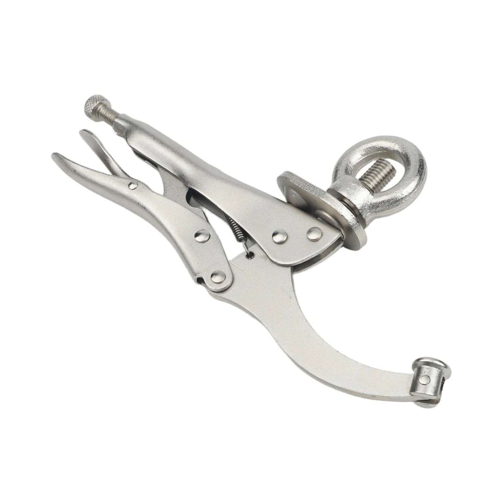 Drilling Operations Woodworking Clamp Secure Workholding Titanium Plated Jaw Opening 2-3 4 Inches Professional Tool
