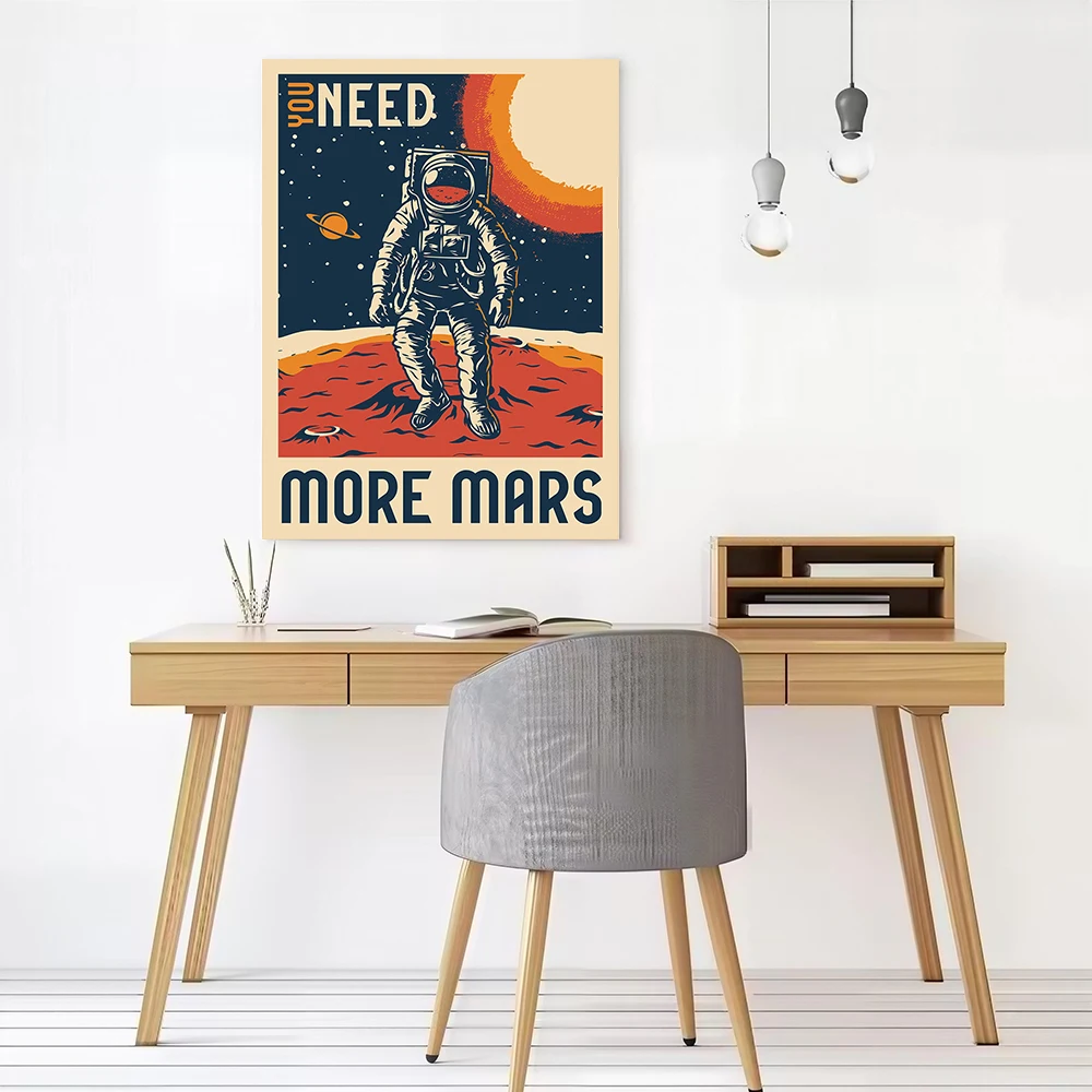 Outer Space Series 8 Poster Canvas Wall Art Custom Photo Print Modern Painting for Fans Decor Luxury Decoration Wand Deko Room