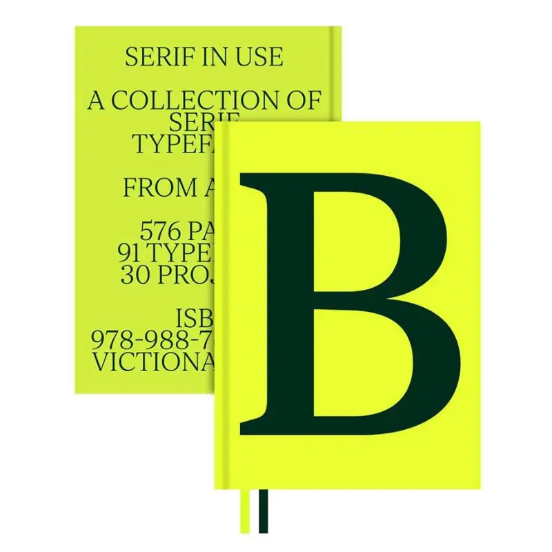 Serif In Use A Collection Of Serif Typefaces Victionary Victionary 9789887684435 Book