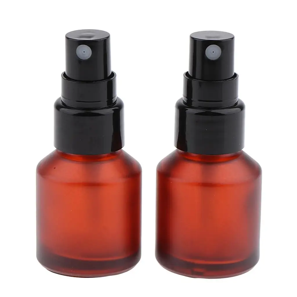 Refillable Perfume Bottle Glass Sample Vials Atomizer Empty Makeup Spray Bottle for Essential Oil Toner